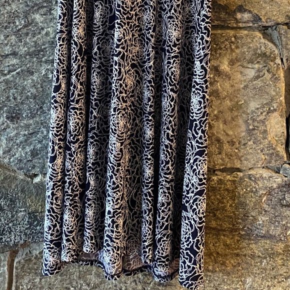 Tommy Hilfiger Navy /White Sleeveless Floral Dress Sz:6 NWOT - Picture 5 of 12